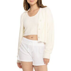 ***Southern Shirt Company Feather-Knit Cardigan Sweater and Camisole Set***